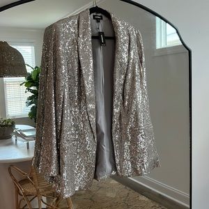 Express sequin blazer